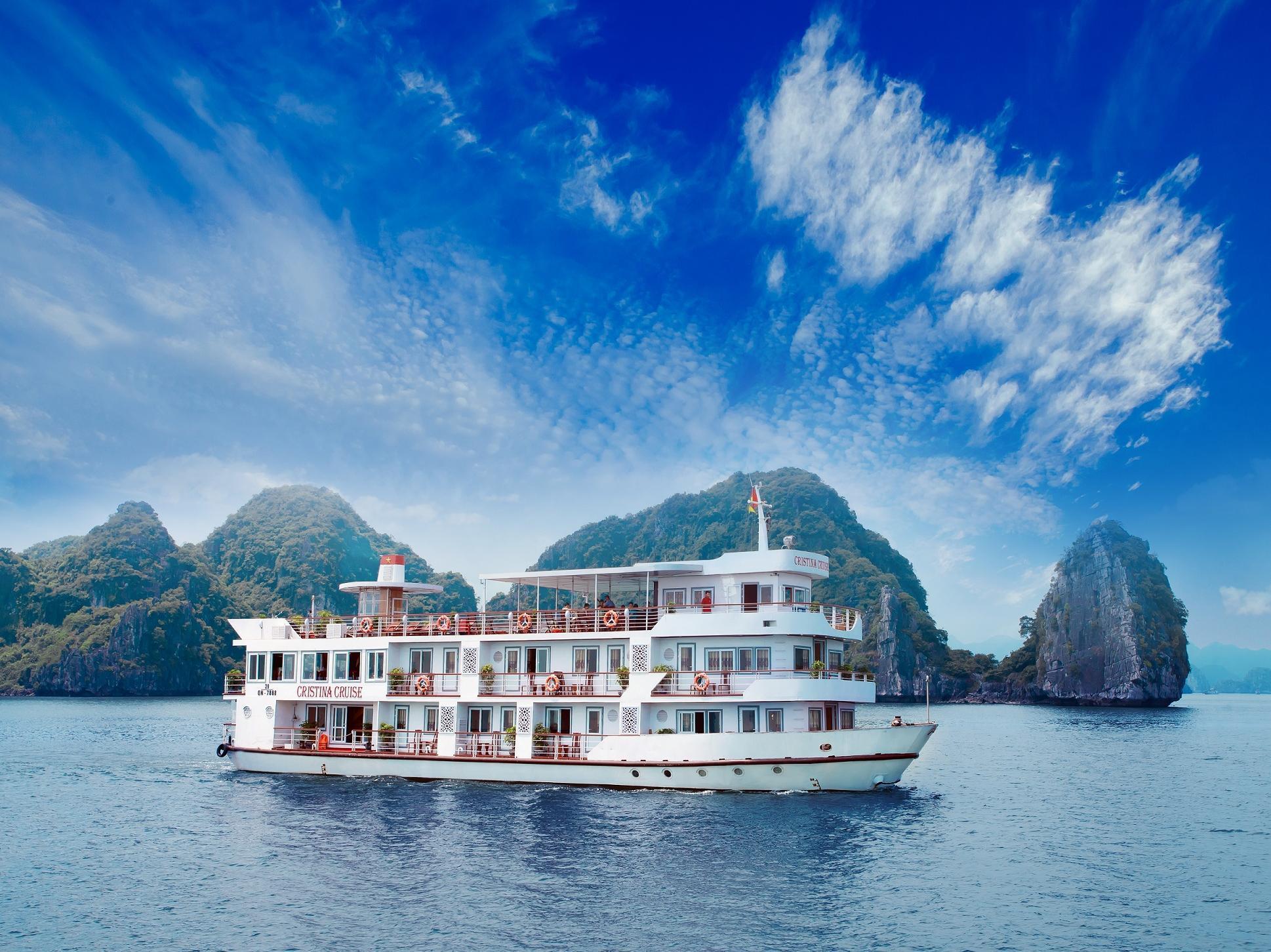Hotel Cristina Diamond Cruise Ha Long Exterior foto